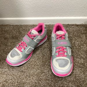 Giro Whynd Cycling Shoes Silver Pink Mtn bike spin